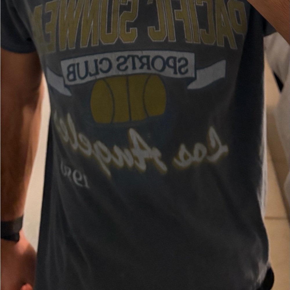 PacSun Men's Gray Sports Club Tee